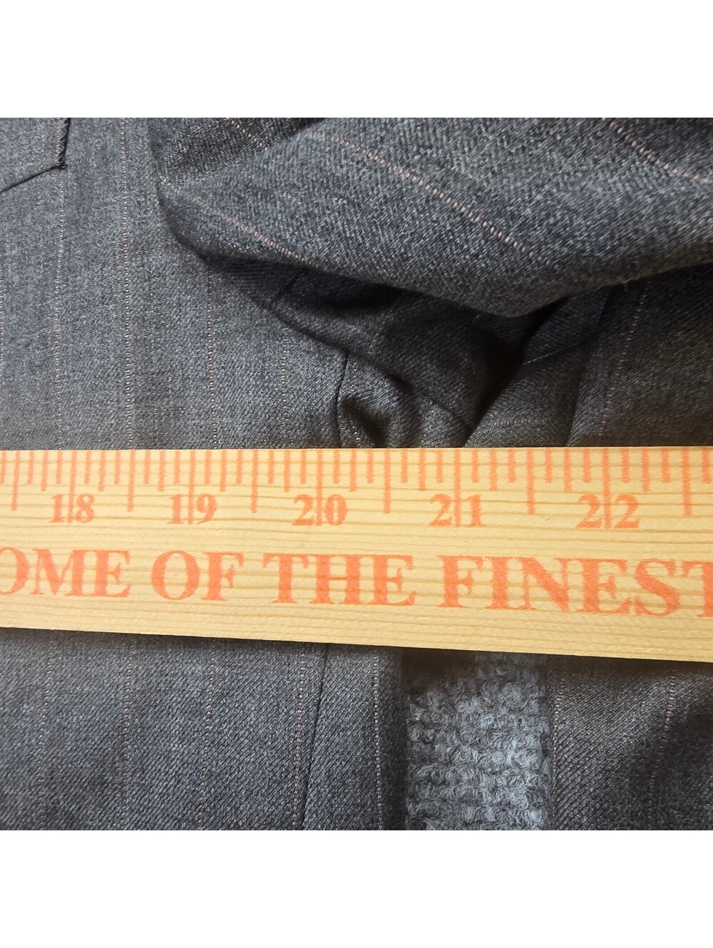 Lauren Ralph Lauren Gray Pinstripe Sport Coat Men's Estimated 40 - Picture 6 of 10